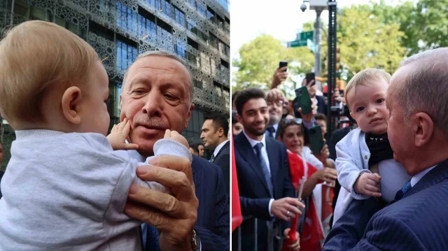 Cumhurbaşkanı Erdoğan New York’ta: Vatandaşlarla bir araya geldi