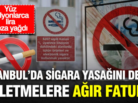 Istanbulda sigara yasagini delen isletmelere agir fatura yuz milyonlarca lira ceza yagdi A2fxCup7