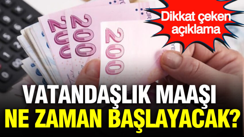 Vatandaslik maasi ne zaman baslayacak milyonlarin bekledigi uygulama yine gundemde NrsTx8uB